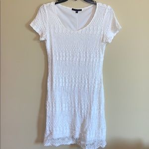 Tiana B. White lace dress - Size S